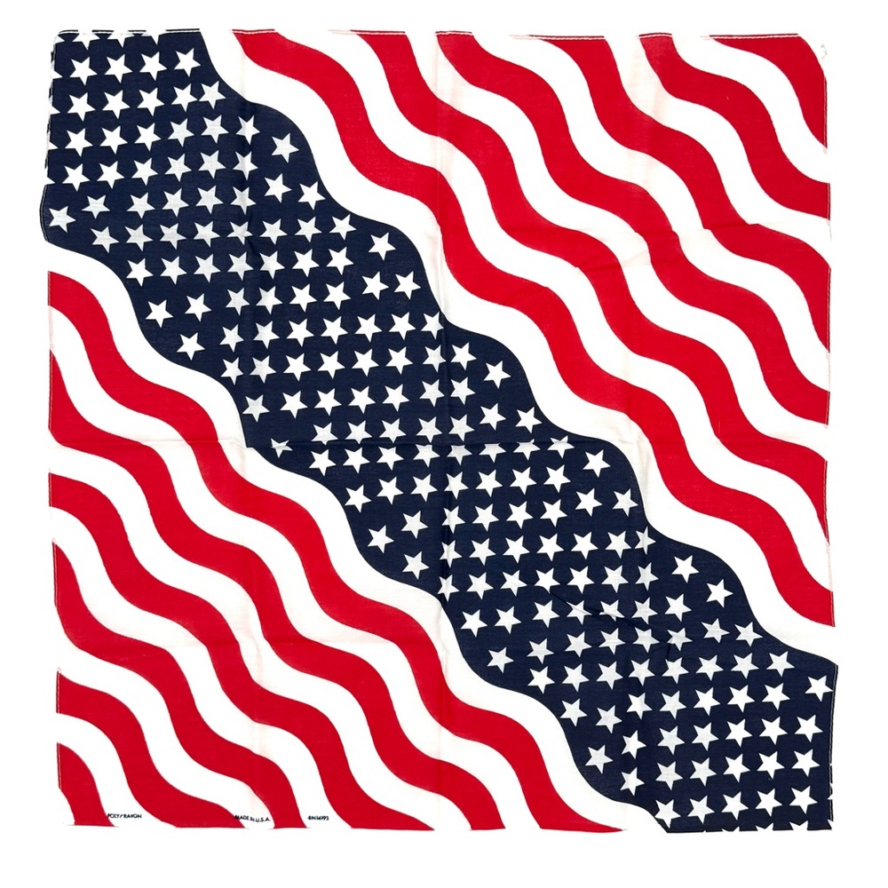 American Flag Inspired Bandana
